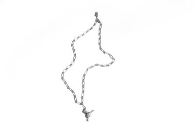 Knot Alphabet Necklace Silver 99.99 / Y /