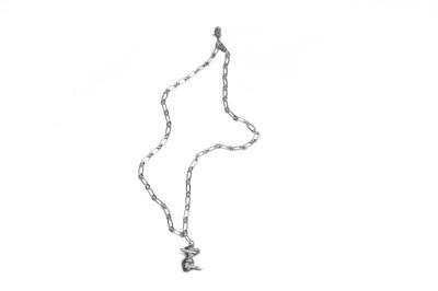 Knot Alphabet Necklace Silver 99.99 / Z /