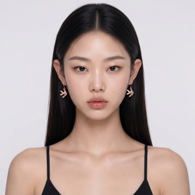 ต่างหูปลาตะเพียนชุบโรสโกลด์ (Rose Gold) งานแฮนด์คราฟต์ดีไซน์ไทยร่วมสมัย ตัวเรือนเงินแท้บริสุทธิ์ 99.99% จากแบรนด์ Shannta สวยหรูสไตล์โมเดิร์น