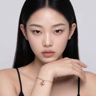 สร้อยข้อมือรูปปลาตะเพียนเงินแท้บริสุทธิ์ 99.99% ชุบทองสี Rose Gold ไซส์ S งาน Handcraft แบรนด์ Shannta เครื่องประดับมงคลดีไซน์โมเดิร์นพรีเมียมสำหรับผิวแพ้ง่าย