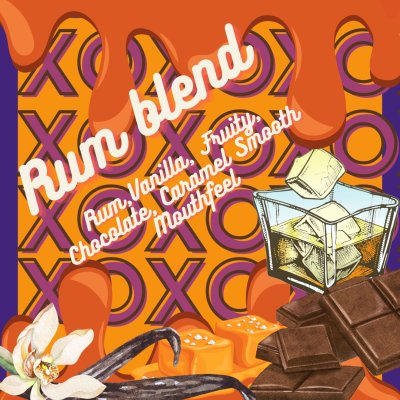 เมล็ดกาแฟคั่วกลาง Rum Blend