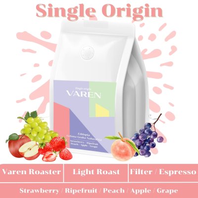เมล็ดกาแฟคั่วอ่อน Ethiopia Gelena Gesha Natural G1