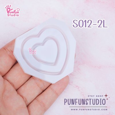 2 Layer Molds / Shaker Mold / Silicone Mold