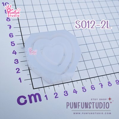 2 Layer Molds / Shaker Mold / Silicone Mold