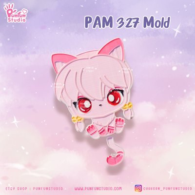  Pink Cat Shampoo Ranma1/2 Mold