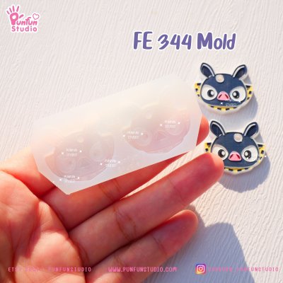  Black Piglet P Chan Ranma1/2 Mold