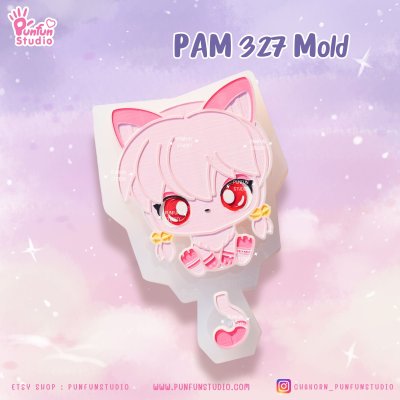  Pink Cat Shampoo Ranma1/2 Mold