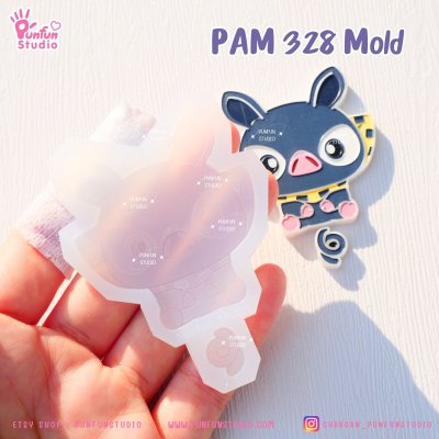 black piglet p chan ranma 1/2 mold