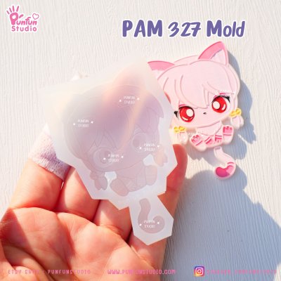  Pink Cat Shampoo Ranma1/2 Mold