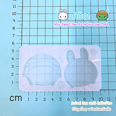  Rabbit Bun & Tortoise Bun Mold