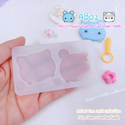 Mouse Bun & Cat Bun Mold
