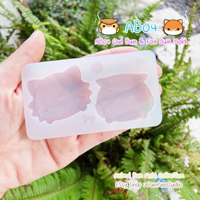 Owl Bun & Fox Bun Mold