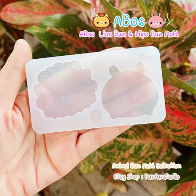 Lion Bun & Hipo Bun Mold