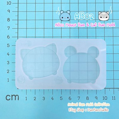 Mouse Bun & Cat Bun Mold
