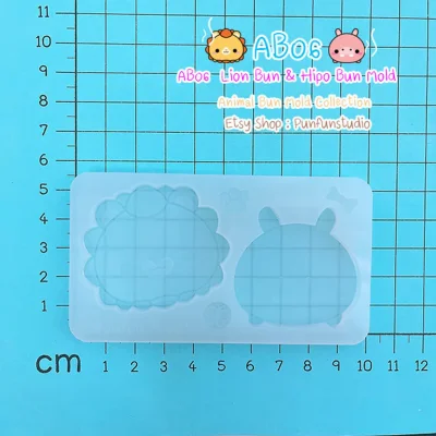 Lion Bun & Hipo Bun Mold