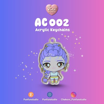 Kpop Demon Hunters AC 001-013 / Acrylic charm / Complete workpiece