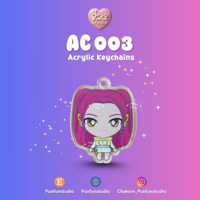 Kpop Demon Hunters AC 001-013 / Acrylic charm / Complete workpiece