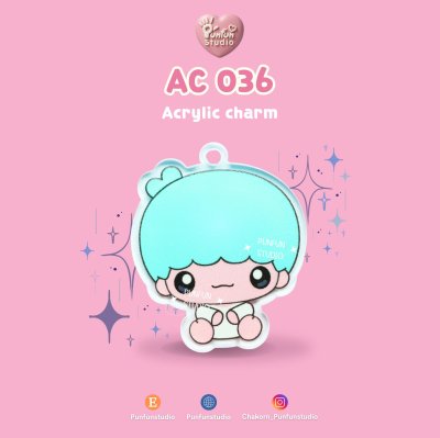 Cutie Kitty & Friends AC 027-AC 042 Acrylic charm / Complete workpiece