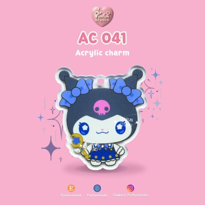 Cutie Kitty & Friends AC 027-AC 042 Acrylic charm / Complete workpiece