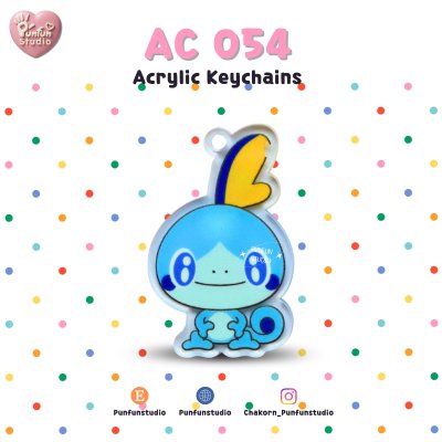 Pokemon AC 043-057 Acrylic charm / Complete workpiece
