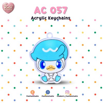 Pokemon AC 043-057 Acrylic charm / Complete workpiece