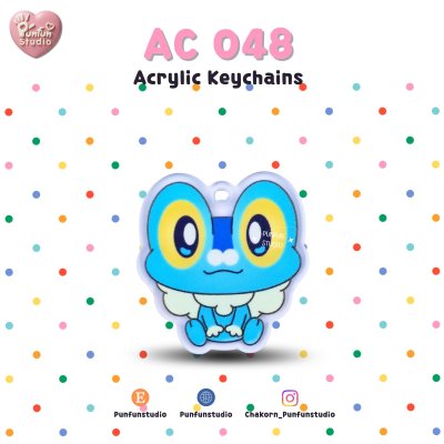 Pokemon AC 043-057 Acrylic charm / Complete workpiece