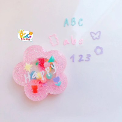 Capital Letter Mold, Small LetterMold,Number Mold  Height 5-6 mm Thickness 0.3 - 0.4 mm