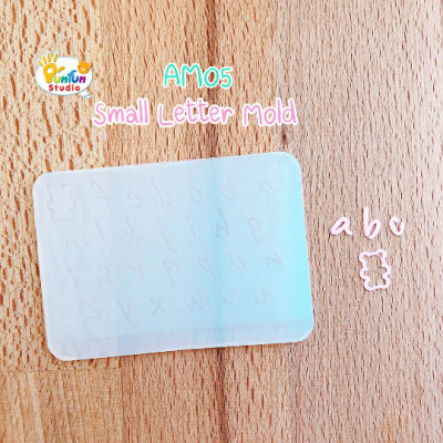Small Letter, MoldNumber Mold  Height 5-6 mm Thickness 0.3 - 0.4 mm