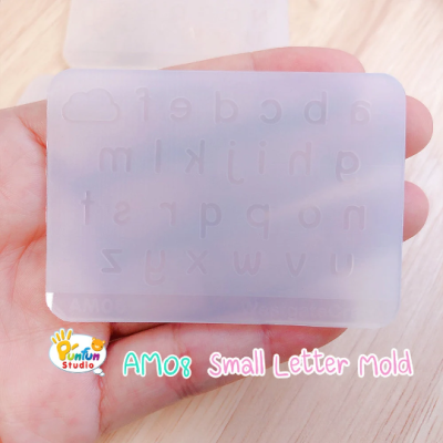  Small LetterMold, Height 5-6 mm Thickness 0.3 - 0.4 mm 