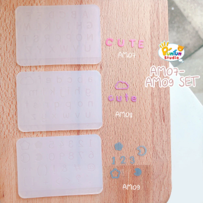 Capital Letter Mold, Small LetterMold,Number Mold Height 5-6 mm Thickness 0.3 - 0.4 mm 