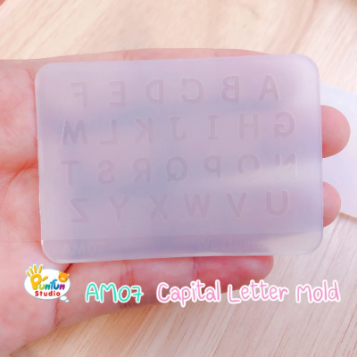Capital Letter Mold  Height 5-6 mm Thickness 0.3 - 0.4 mm 