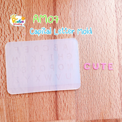 Capital Letter Mold  Height 5-6 mm Thickness 0.3 - 0.4 mm 