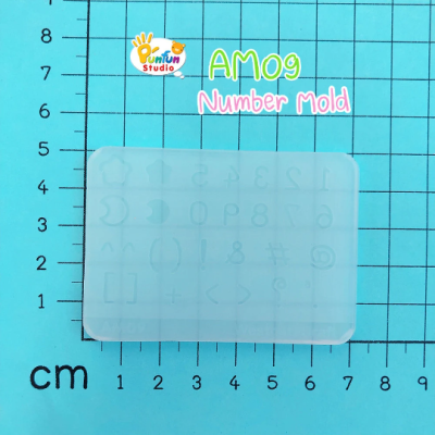 Number Mold Height 5-6 mm Thickness 0.3 - 0.4 mm 