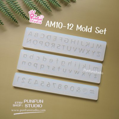 Capital Letter,small letter mold ,number  Mold MoldHeight 0.7-1 cm Thickness 2 mm  UV Resin 