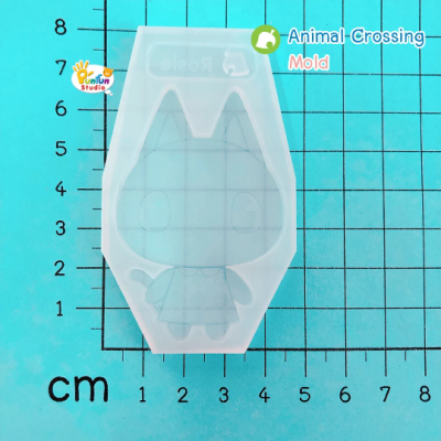 Rosie 01 Mold / Animal Crossing Mold / Silicone Mold