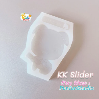 KK Slider 01 Mold / Animal Crossing Mold / Silicone Mold