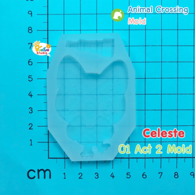 Celeste 01 Act 2 Mold / Animal Crossing Mold / Silicone Mold