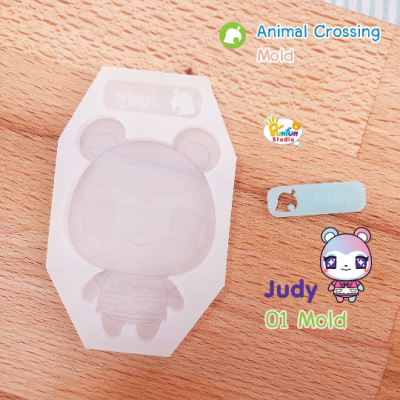 Judy 01 Mold / Animal Crossing Mold / Silicone Mold
