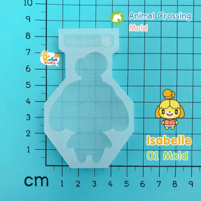 lsabelle 01 Mold / Animal Crossing Mold / Silicone Mold
