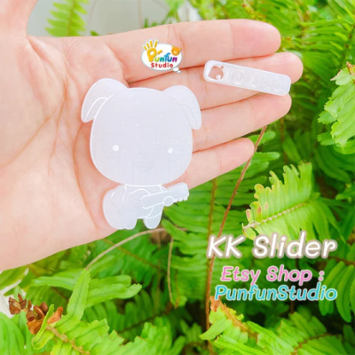 KK Slider 01 Mold / Animal Crossing Mold / Silicone Mold