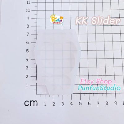 KK Slider 01 Mold / Animal Crossing Mold / Silicone Mold