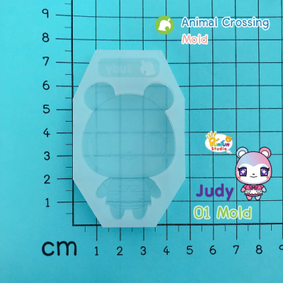Judy 01 Mold / Animal Crossing Mold / Silicone Mold
