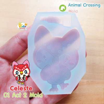 Celeste 01 Act 2 Mold / Animal Crossing Mold / Silicone Mold