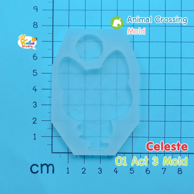 Celeste 01 Act 3 Mold / Animal Crossing Mold / Silicone Mold