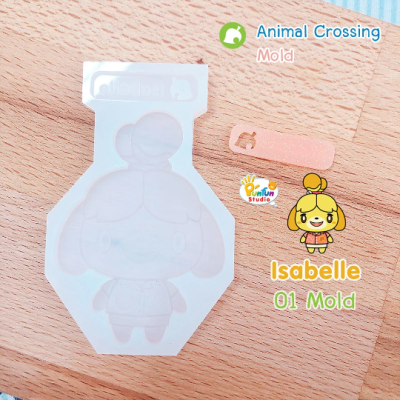 lsabelle 01 Mold / Animal Crossing Mold / Silicone Mold