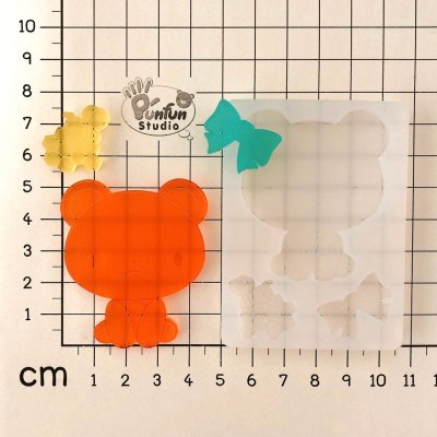 Bear Mold / Animal Mold / Silicone Mold