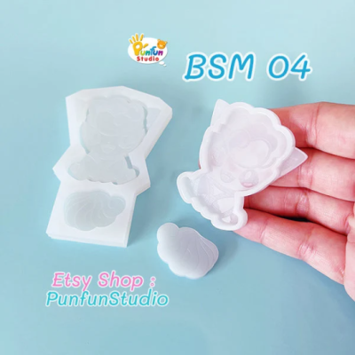 BSM 01-10 Pokemold Set / Full Body Shaker Mold / 10 Shaker Molds + 10 Cover Molds / Silicone Mold