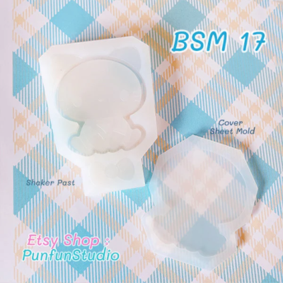 BSM 17-20 Mold Set / Full Body Shaker Mold / Shaker Mold + Cover Mold / Silicone Mold