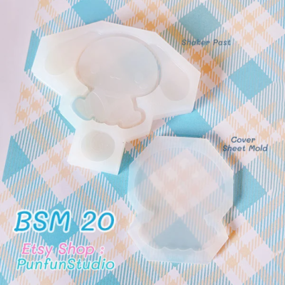 BSM 17-20 Mold Set / Full Body Shaker Mold / Shaker Mold + Cover Mold / Silicone Mold