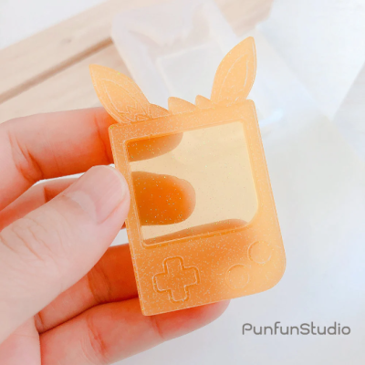Eev x Game Boy Shaker Mold / Pokemold / Silicone Mold
